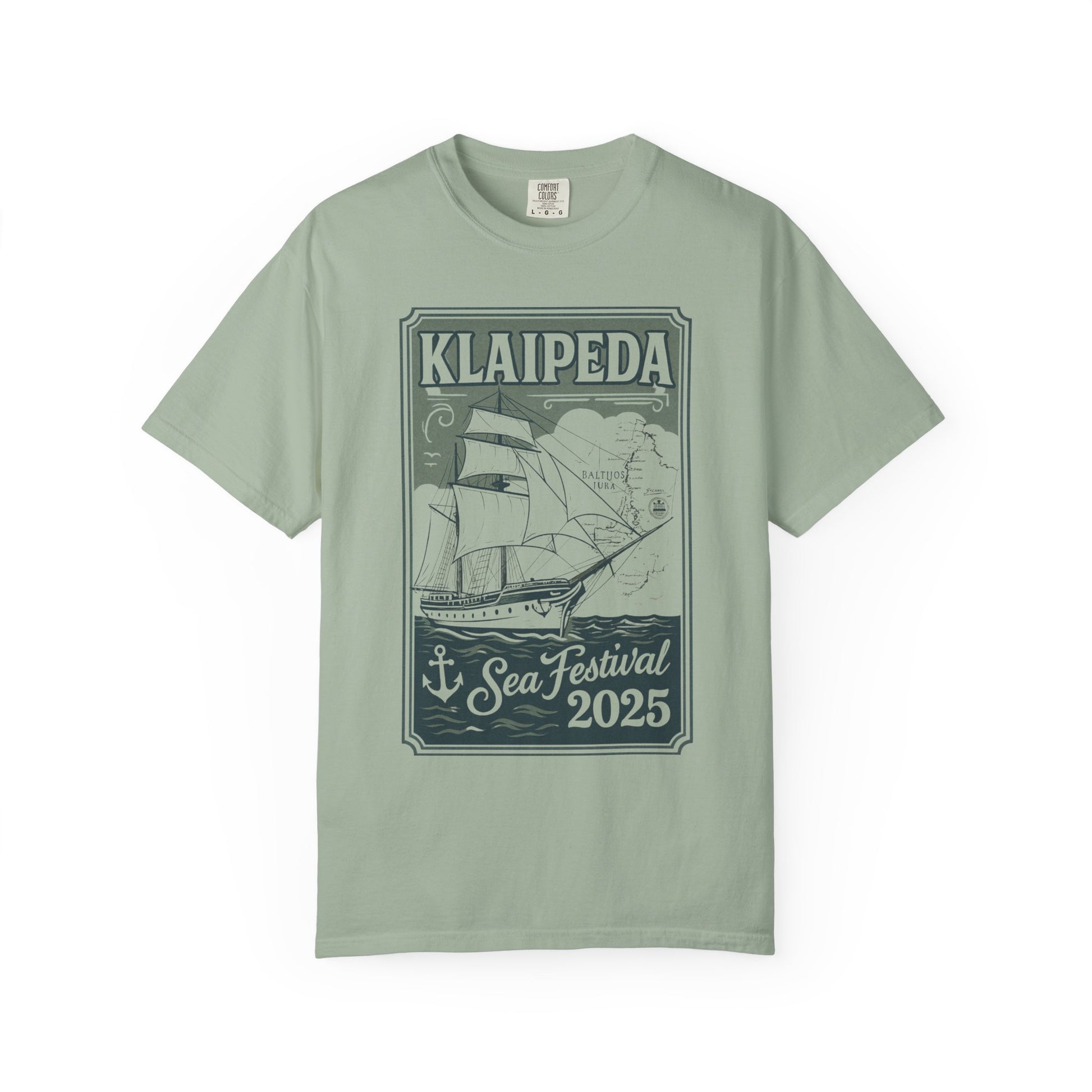 Klaipeda Sea Festival 2025 T-Shirt, Unisex Vintage Tee, Beachwear, Summer Event Shirt, Nautical Gift, Festival Apparel