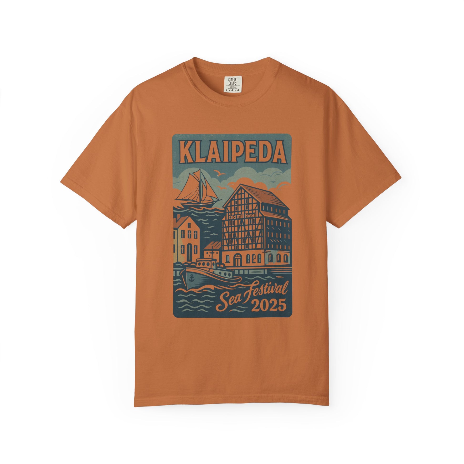 Klaipedaq Sea Festival 2025 Unisex T-Shirt – A Stylish and Comfortable Tee with a Coastal Vibe