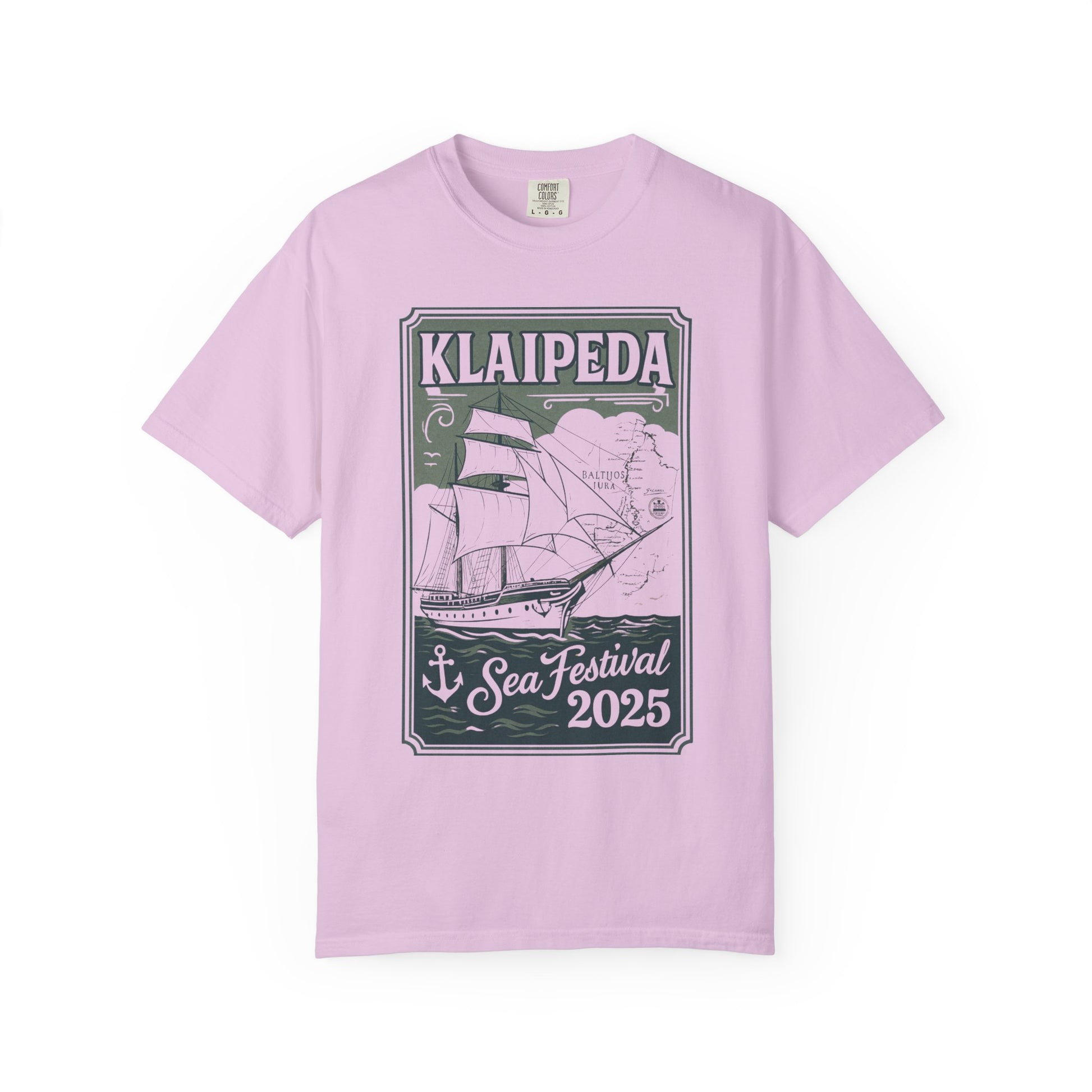 Klaipeda Sea Festival 2025 T-Shirt, Unisex Vintage Tee, Beachwear, Summer Event Shirt, Nautical Gift, Festival Apparel
