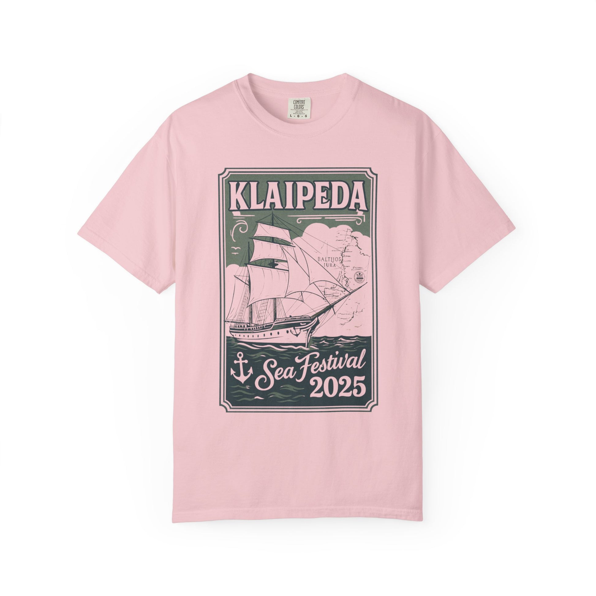 Klaipeda Sea Festival 2025 T-Shirt, Unisex Vintage Tee, Beachwear, Summer Event Shirt, Nautical Gift, Festival Apparel