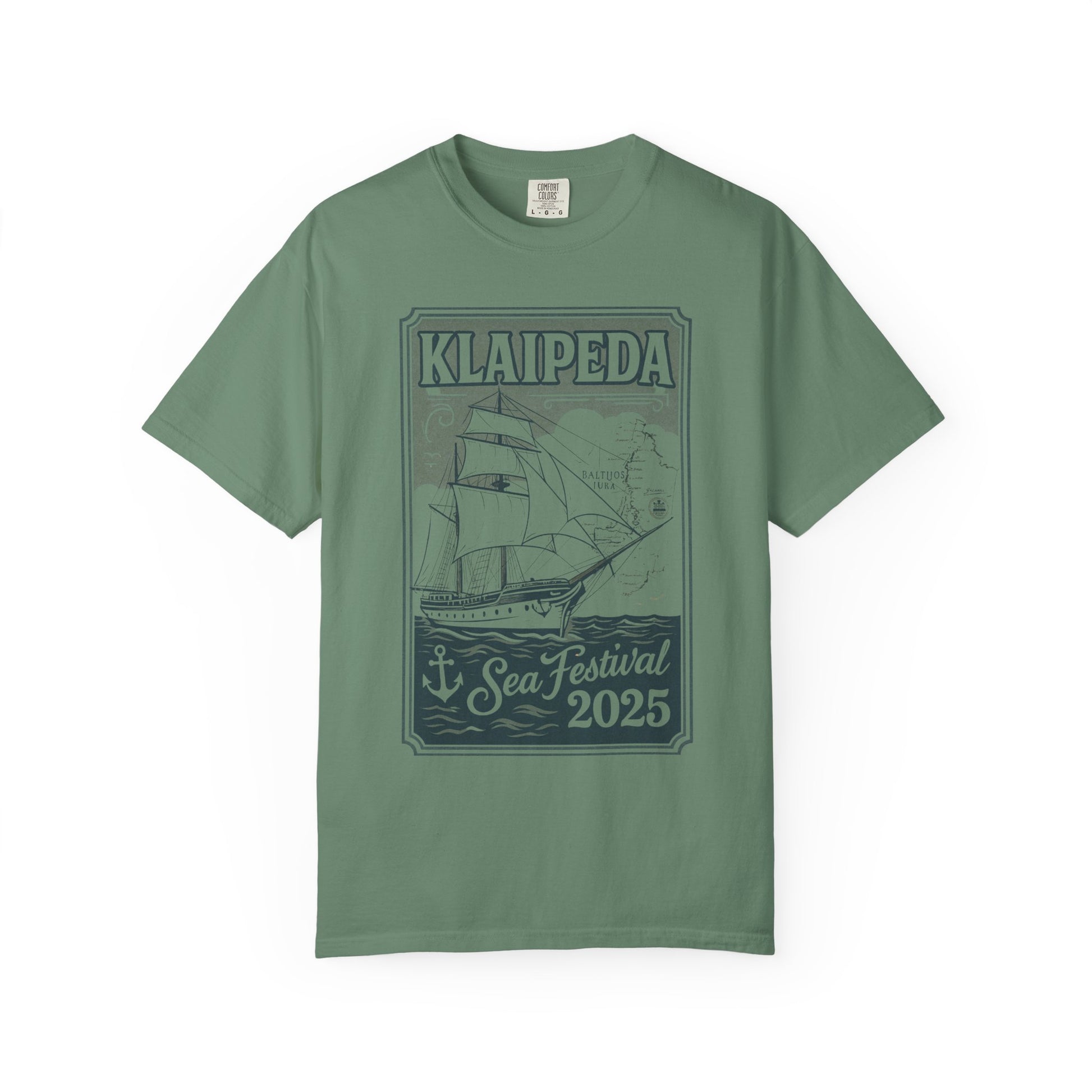 Klaipeda Sea Festival 2025 T-Shirt, Unisex Vintage Tee, Beachwear, Summer Event Shirt, Nautical Gift, Festival Apparel