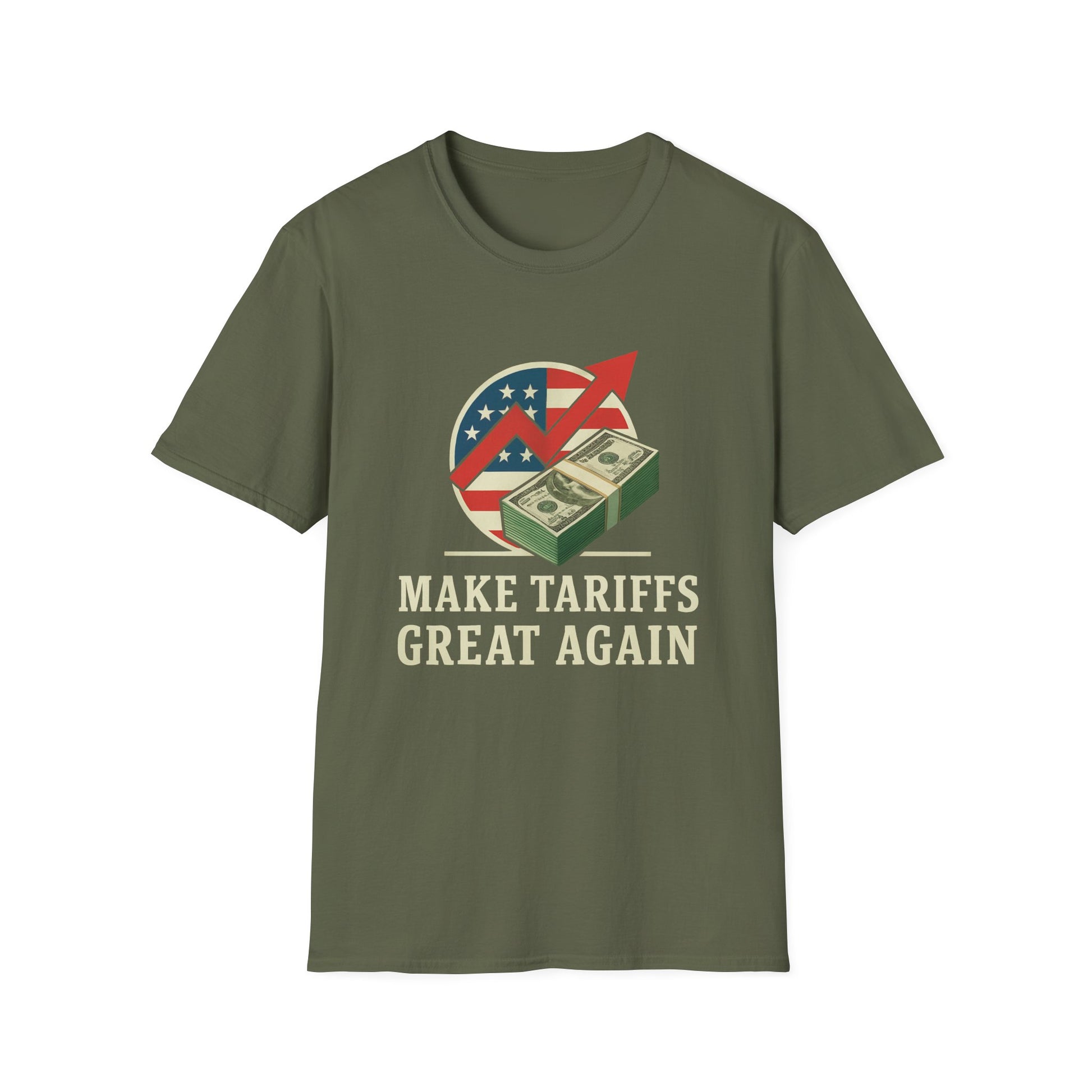 Politicalq T-Shirt – Make Tariffs Great Again Tee for Bold Americans