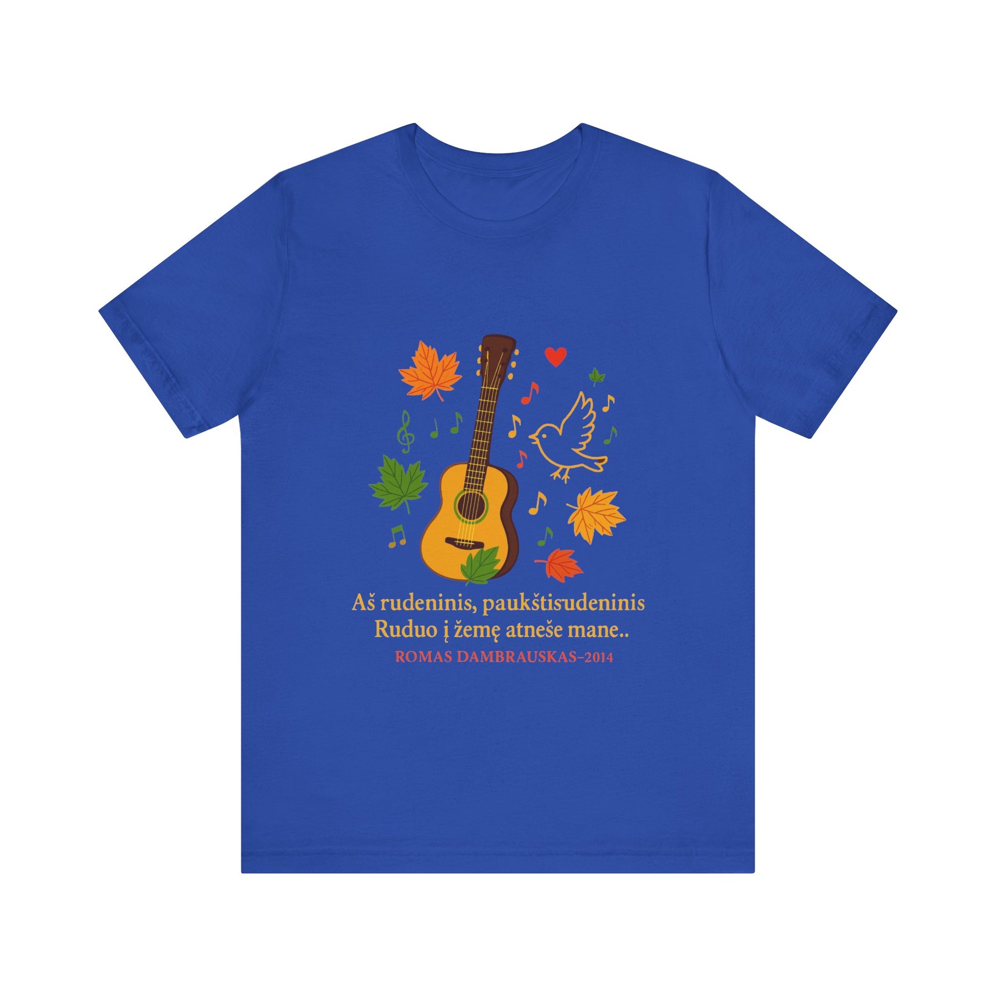 Autumn Melody Tee, Fall T-Shirt, Music Lovers Gift, Thanksgiving Apparel, Outdoor Concert Wear, Custom Graphic Shirt